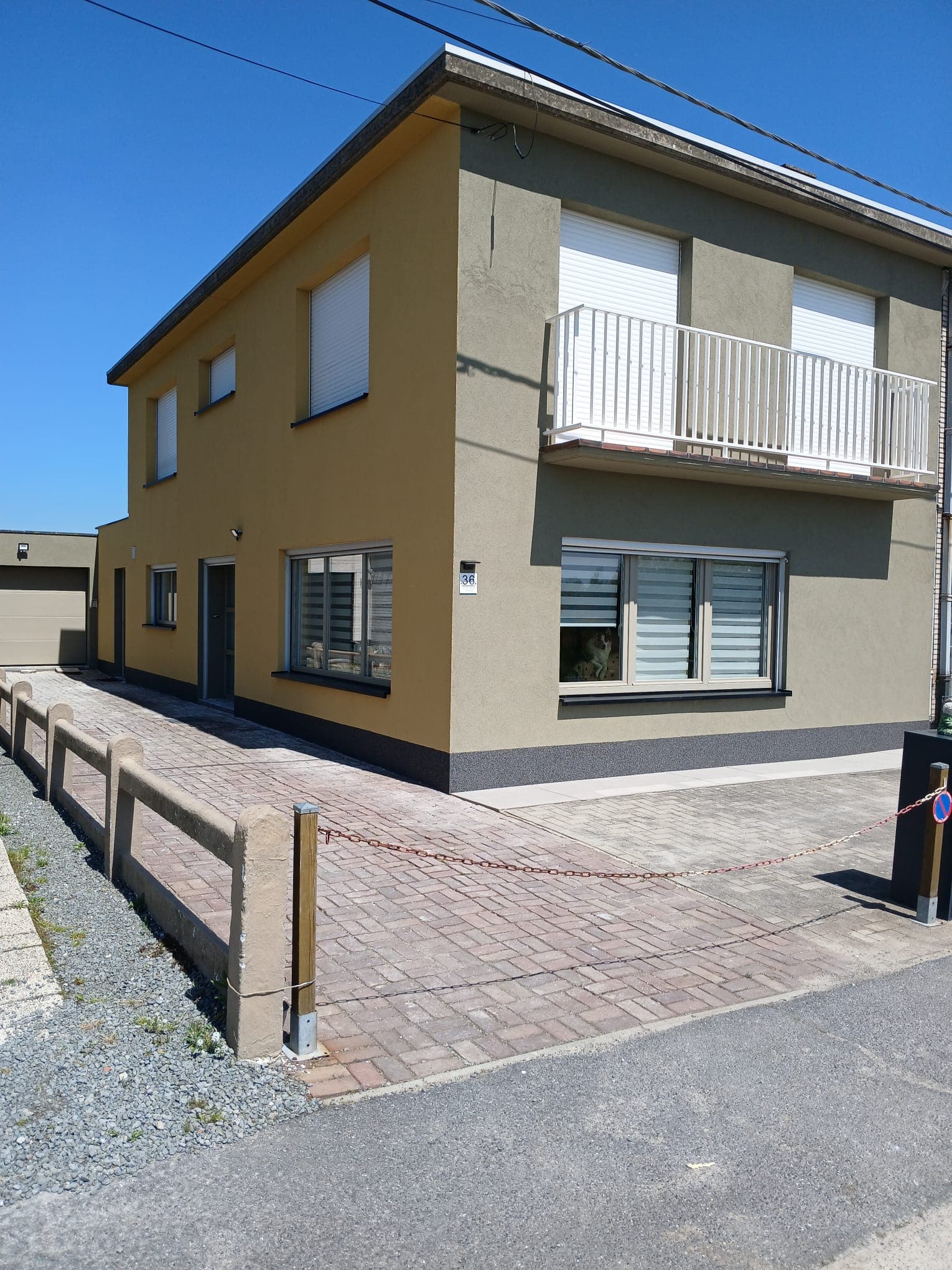 Woning waarvan dak, gevel, ramen en isolatie invloed hebben op de EPC-waarde