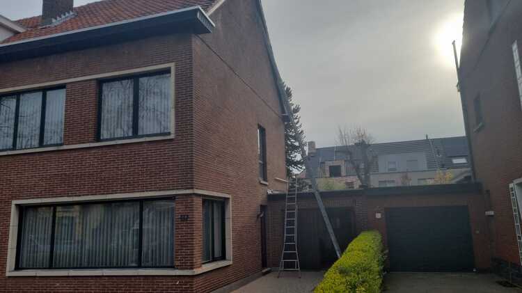 Realisatie 117m EPS Isomo Pearls spouwmuurisolatie Mortsel