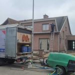 Realisatie 160m EPS Isomo Pearls spouwmuurisolatie Sint-Gillis-Waas